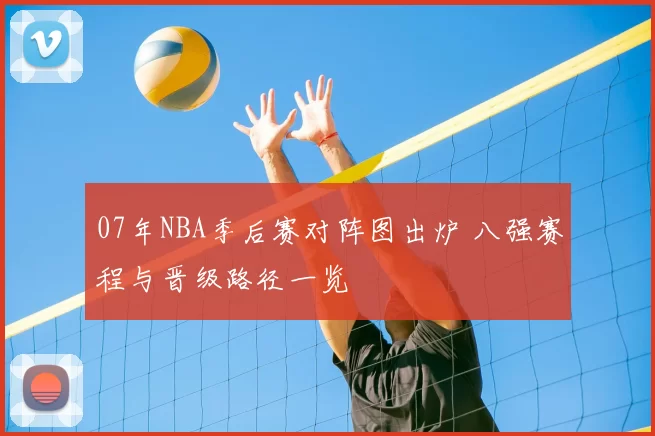 07年NBA季后赛对阵图出炉 八强赛程与晋级路径一览